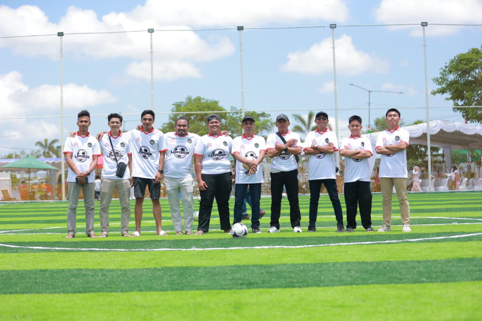 peresmian mini soccer batujai