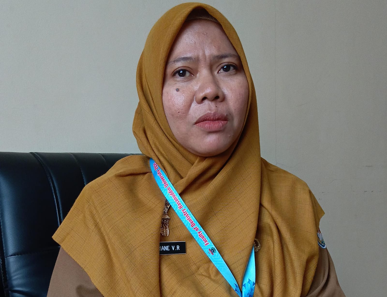 Kepala Puskesmas Babakan, drg. Vembriane Vaerus Rafani, mengakui kekurangan SDM menjadi tantangan utama dalam memberikan pelayanan maksimal CKG. (NURUL/LOMBOK POST)