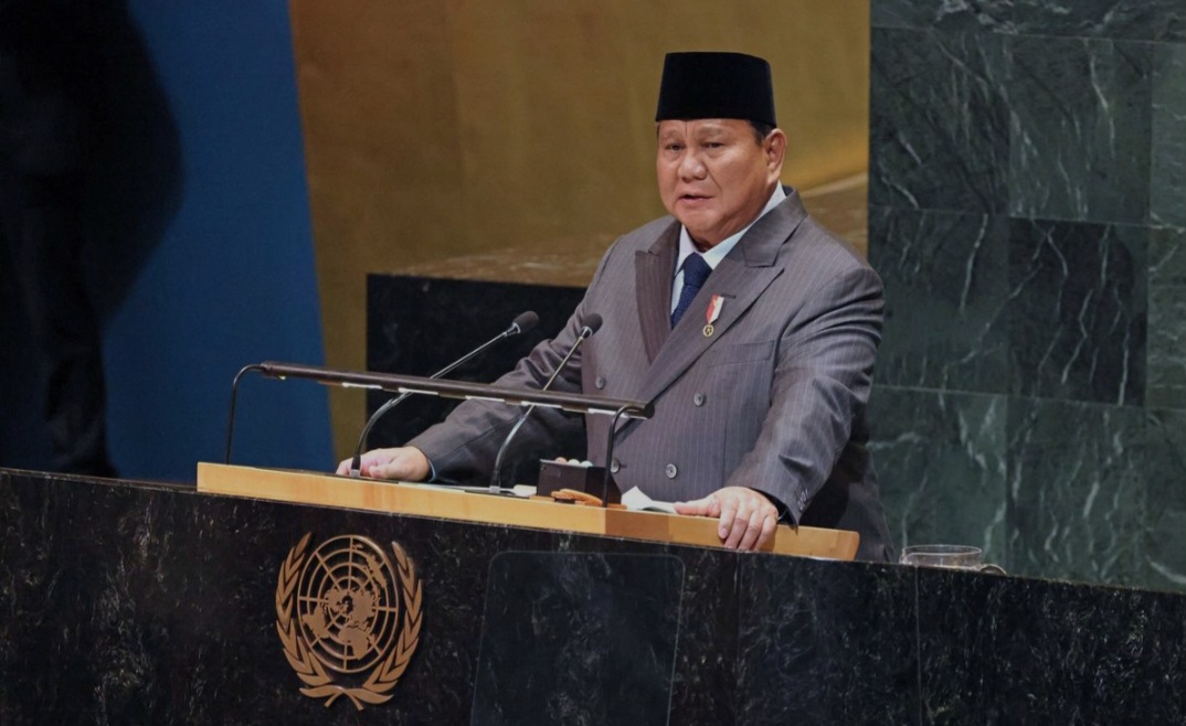 Presiden Prabowo di KTT PBB