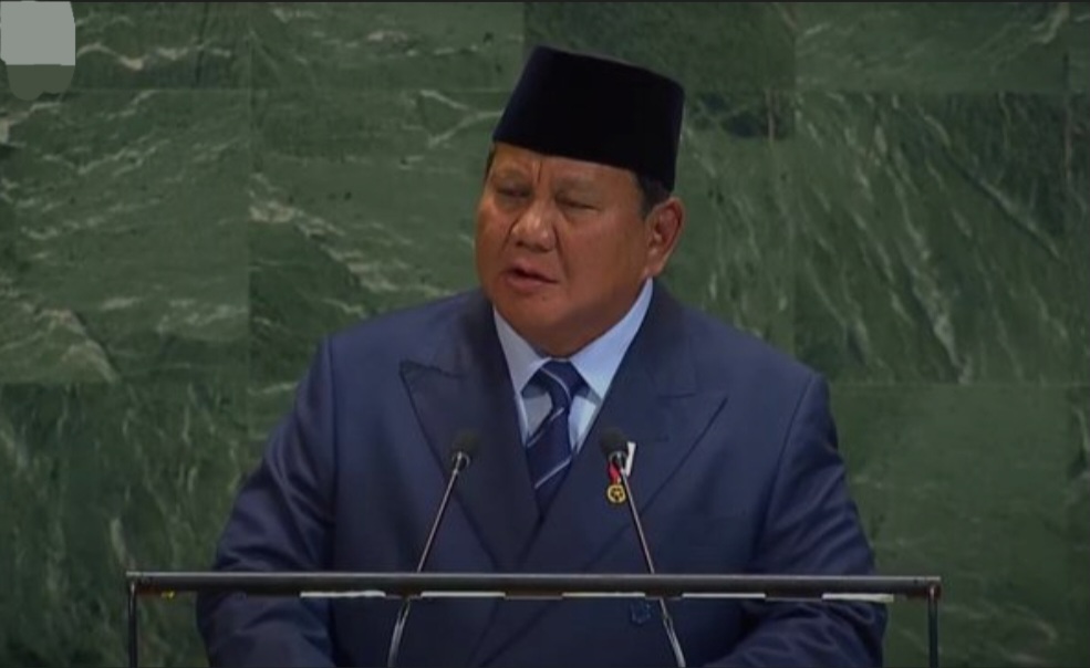 Presiden Prabowo di KTT PBB