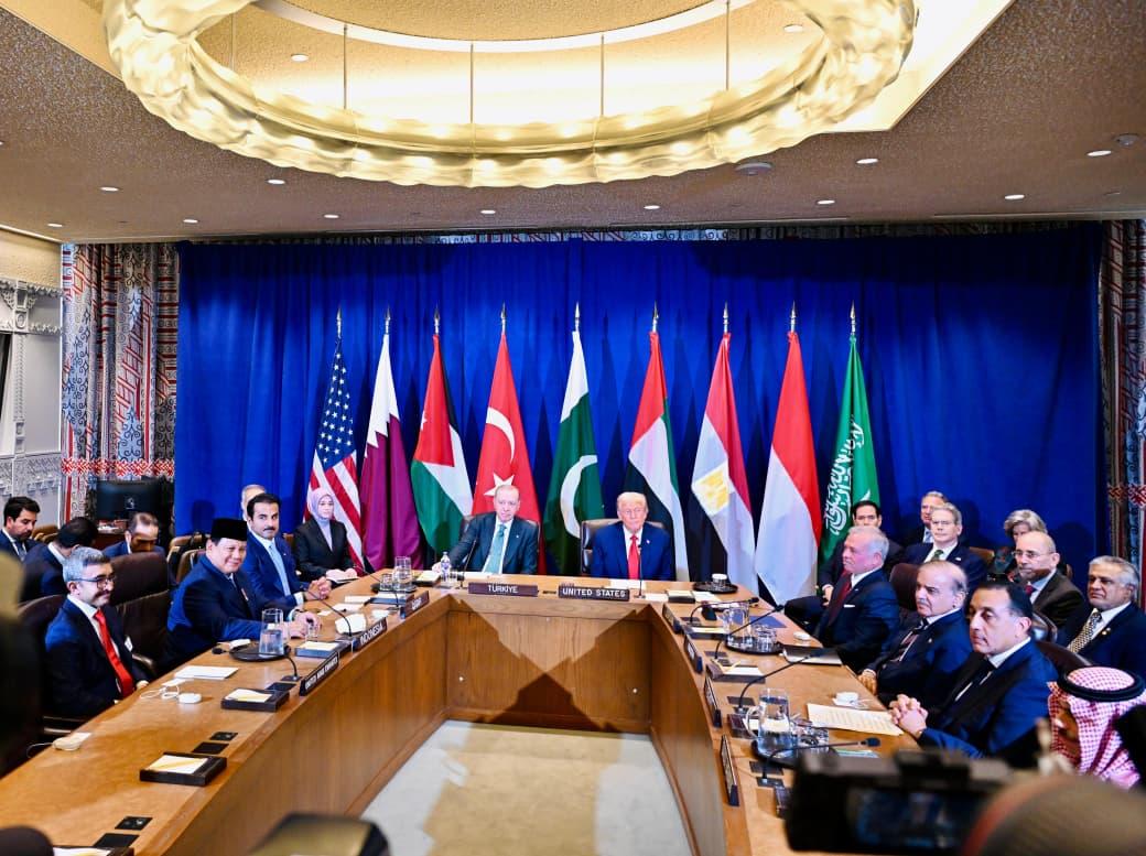 Momen Hangat di Markas PBB, Presiden Trump Puji Pidato Tegas Presiden Prabowo
