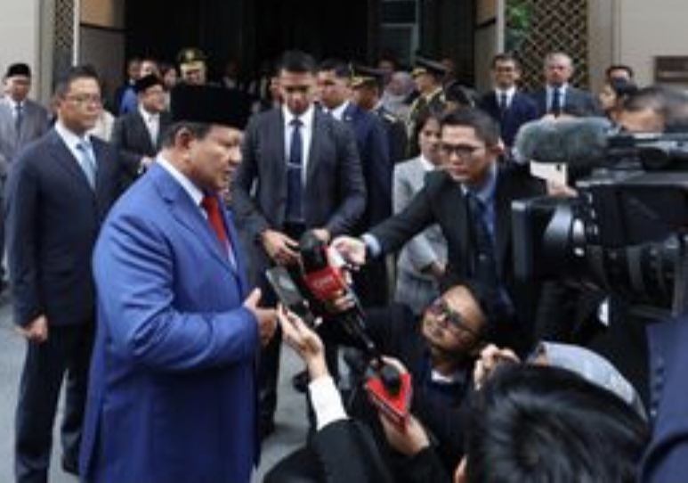 Prabowo menyebut kesempatan berpidato di urutan ketiga setelah Brasil dan Amerika Serikat sebagai sebuah kehormatan besar bagi Indonesia. (istimewa)