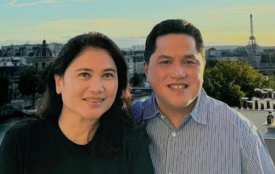 Erick Thohir dan Elizabeth Tjandra