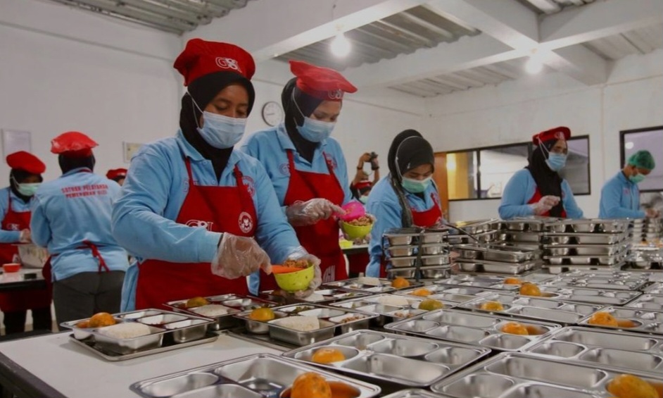 Besaran gaji karyawan dapur MBG