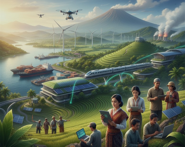 Ilustrasi Ekonomi Berkelanjutan