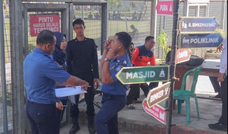 Siaga Bencana di Balik Jeruji, BPBD NTB Inspeksi Jalur Evakuasi dan Sistem Kebakaran Lapas Lombok Barat