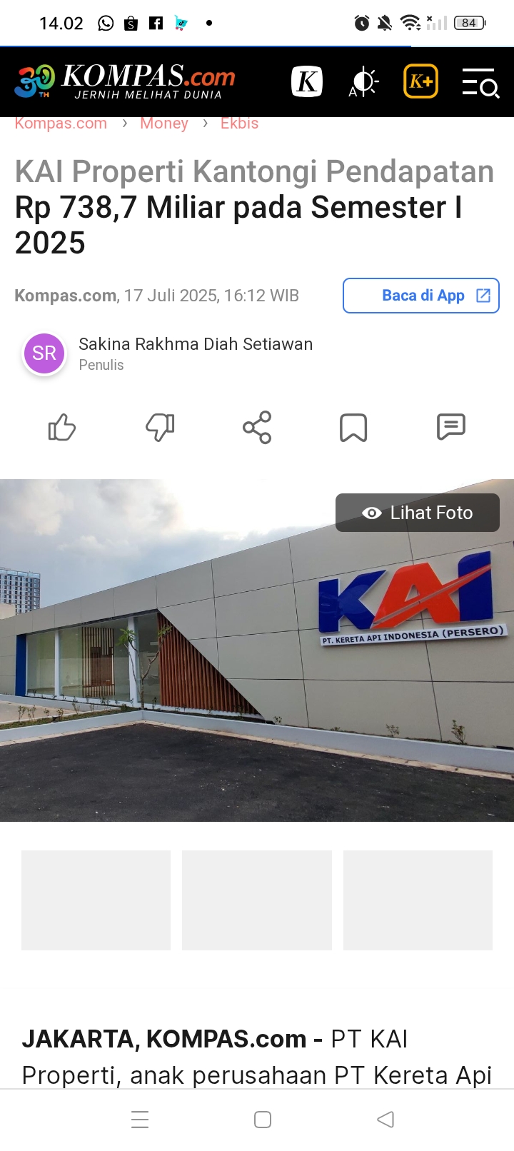 PT KAI Properti Indonesia membuka rekrutmen untuk 11 posisi mulai dari staf konstruksi hingga marketing dalam pengembangan properti dan infrastruktur perkeretaapian nasional.