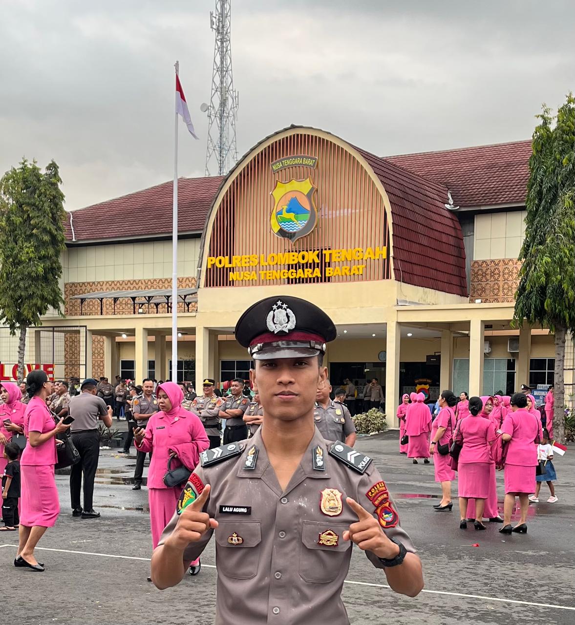 Briptu Lalu Gde Agung Ramadhan