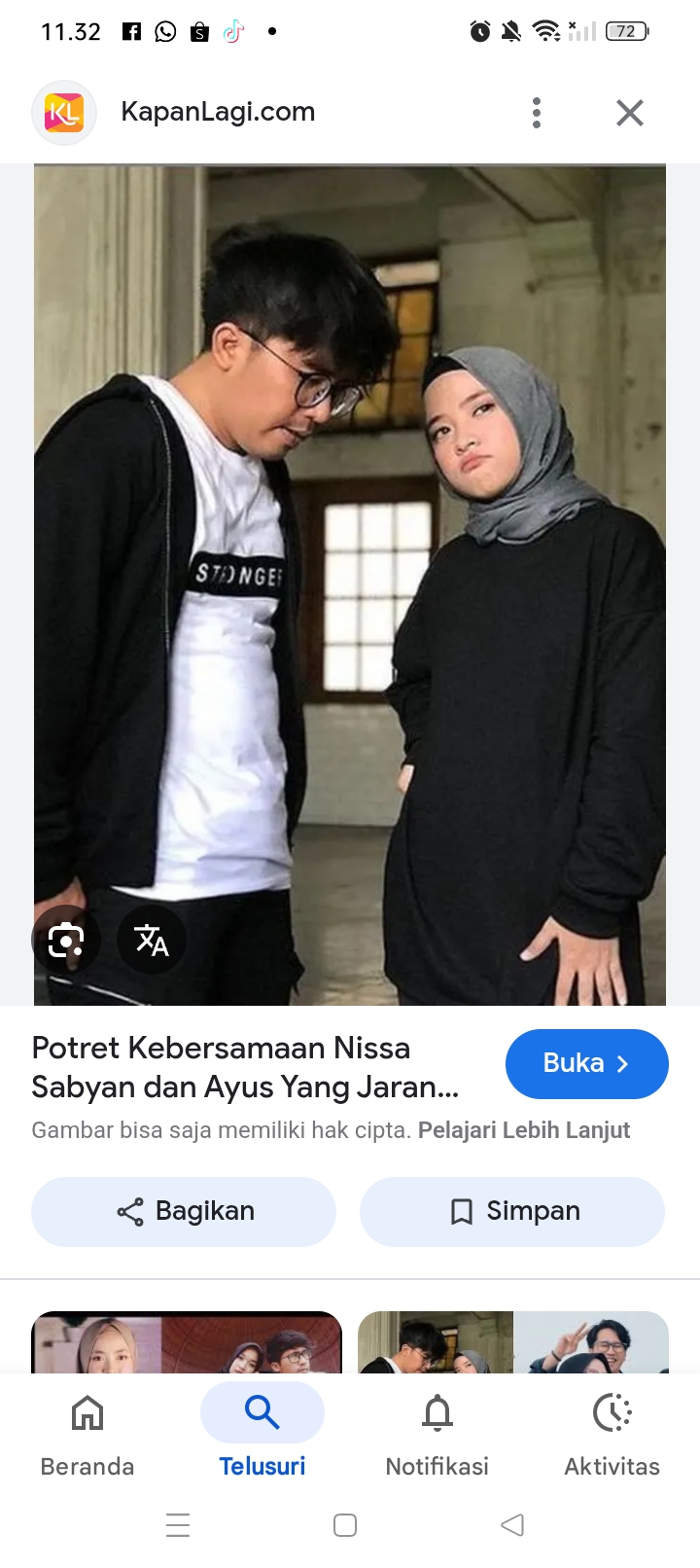 Dunia maya kembali heboh dengan kabar dugaan kehamilan penyanyi religi Nissa Sabyan yang telah menikah dengan Ayus Sabyan pada 2024 lalu.