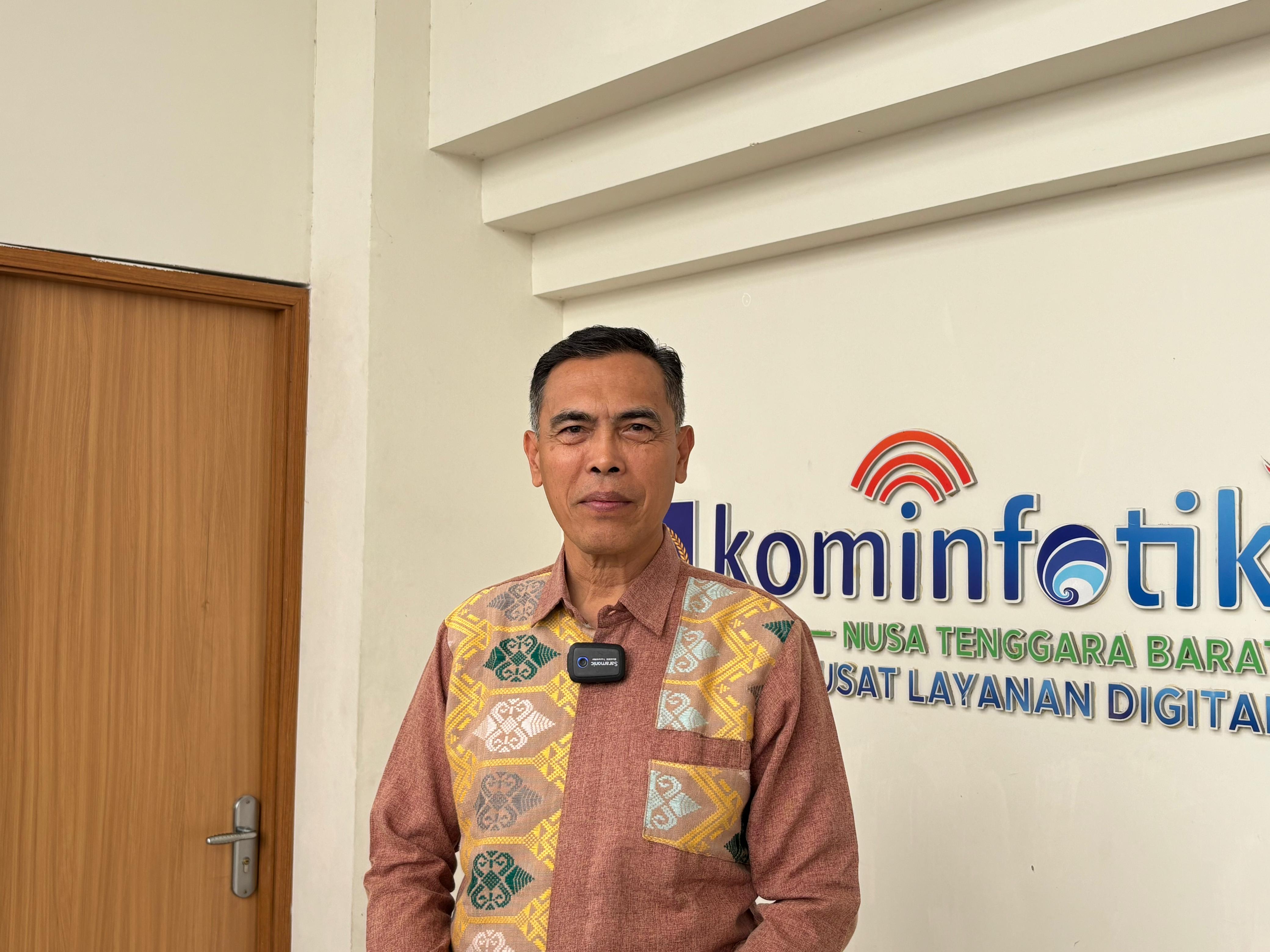 Kepala Diskominfotik NTB Yusron Hadi