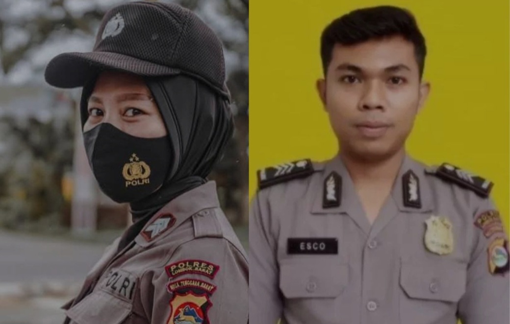 Reskontruksi kasus tewasnya Brigadir Esco dengan tersangka Brigadir Rizka