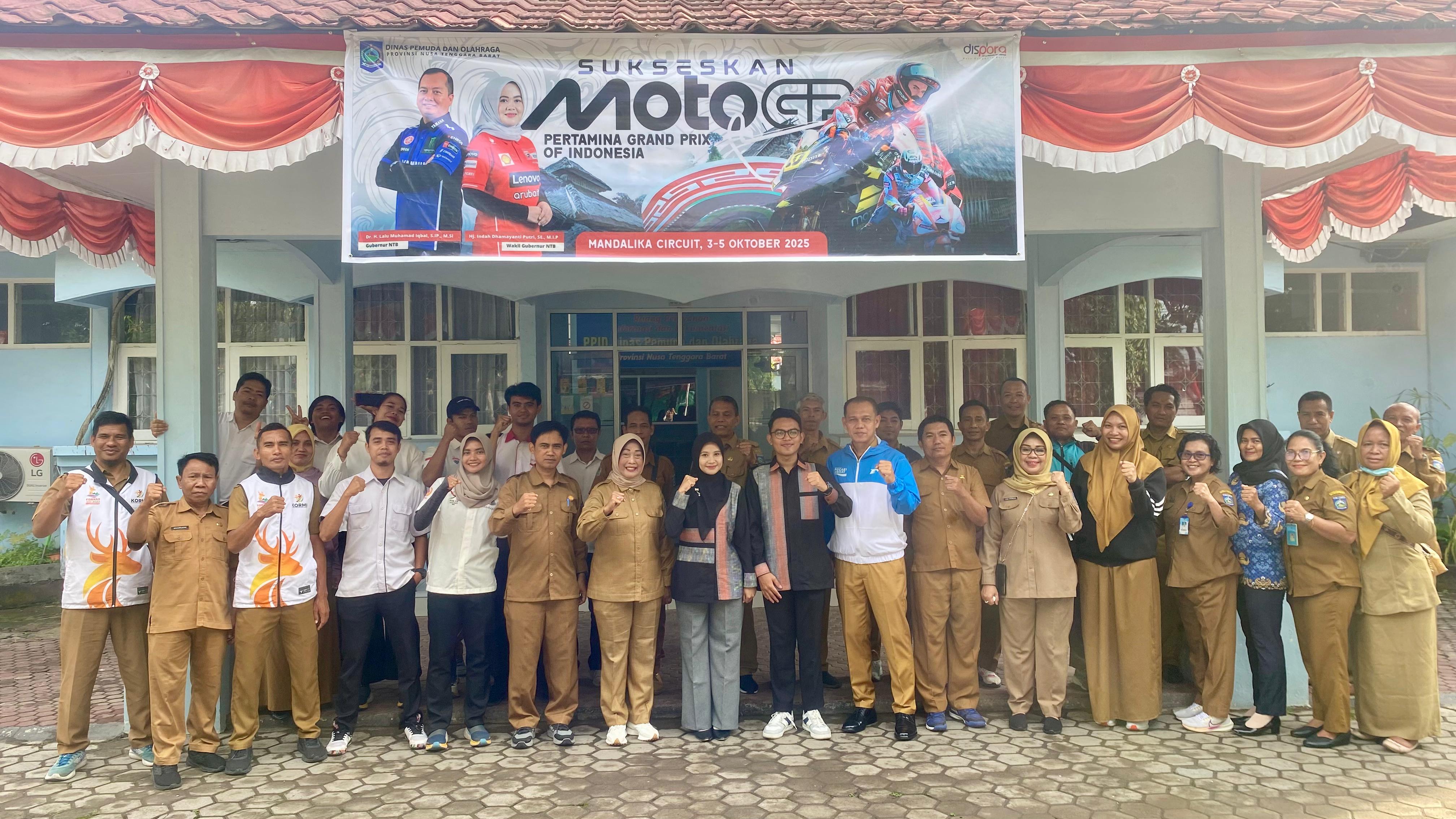 Dispora NTB melepas dua perwakilan PPAP 2025.