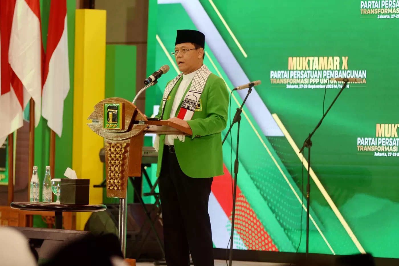 Pelaksana Tugas (Plt) Ketua Umum Partai Persatuan Pembangunan (PPP) Muhamad Mardiono. (FOTO: JawaPos.com)