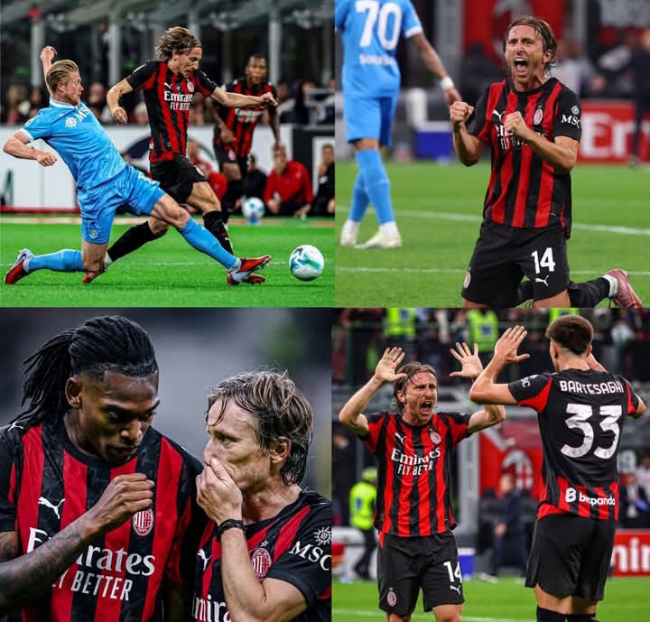 Luka Modric, pemain gaek yang memberi dampak luar biasa bagi kesuksesan revolusi AC Milan sejauh ini.