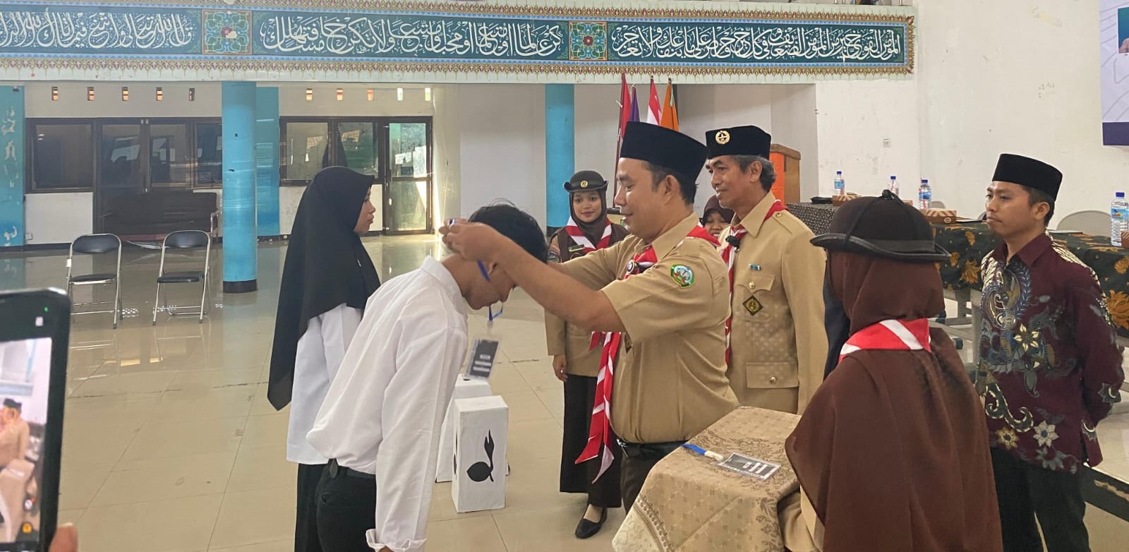 Pramuka UIN Mataram melalui Racana Khalid Bin Walid-Siti Khadijah menggelar Morsitara XXXIV 2025, pekan lalu. Morsitara Pendidikan Dasar untuk anggota baru.