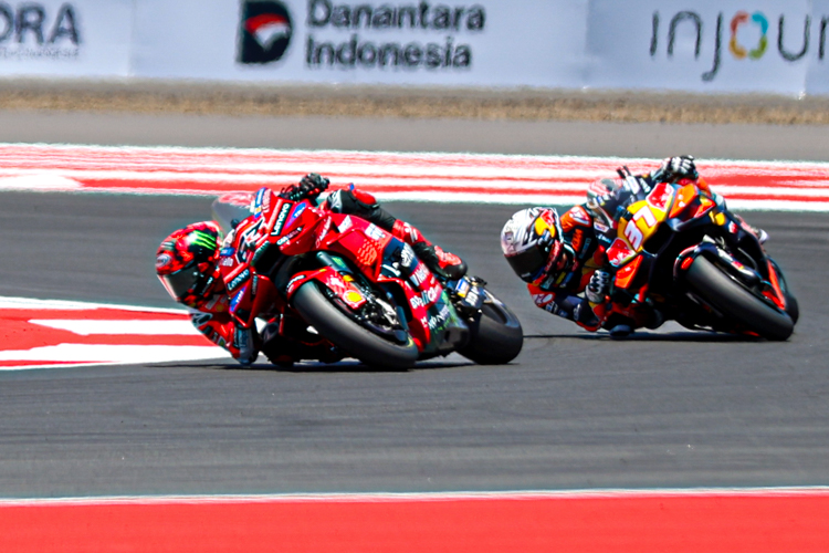 Francesco Pecco Bagnaia gagal tampil bagus dalam FP1 yang digelar di Sirkuit Internasional Pertamina Mandalika.