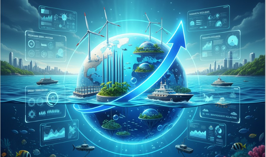 Ilustrasi Blue Economy
