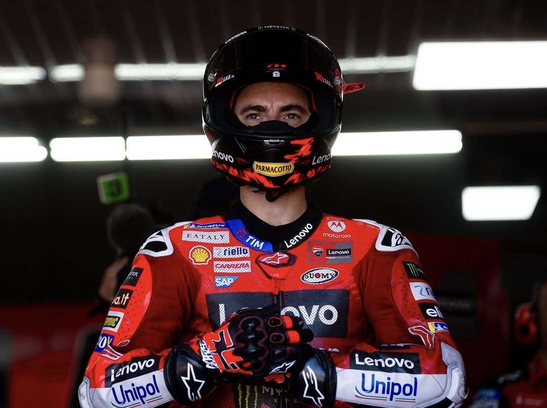 Menurut Bagnaia, secara teori Ducati GP25 yang ia tunggangi di Mandalika tidak berubah dibanding motor yang dipakai di Motegi. (Foto: instagram)