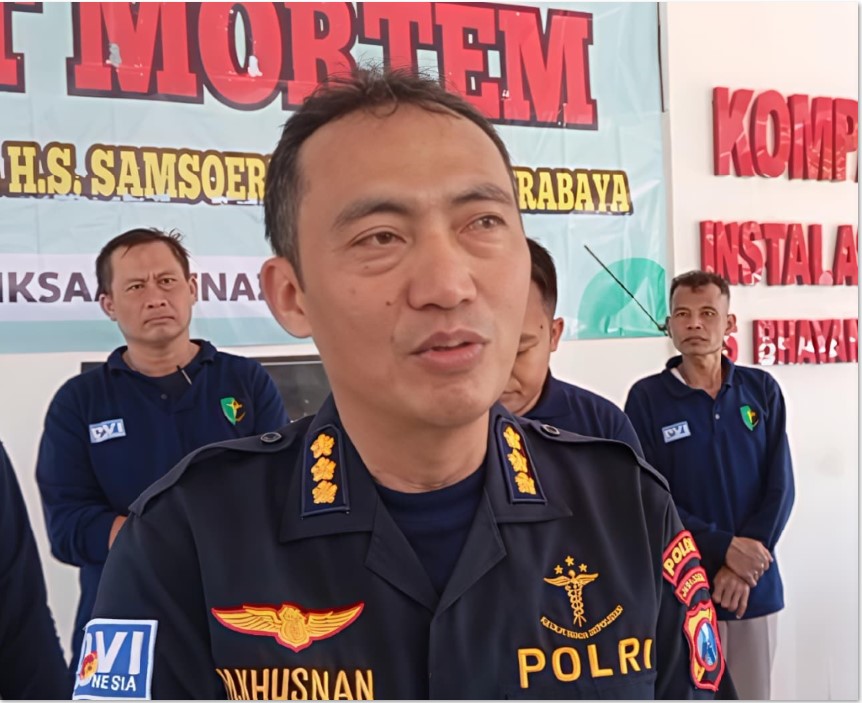 Kabiddokkes Polda Jatim Kombespol M. Khusnan Marzuki