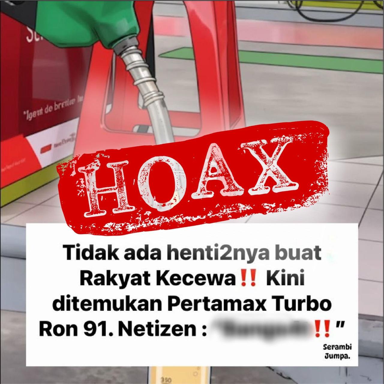 Pertamina Patra Niaga secara resmi meluruskan 4 informasi HOAX yang marak beredar belakangan ini.