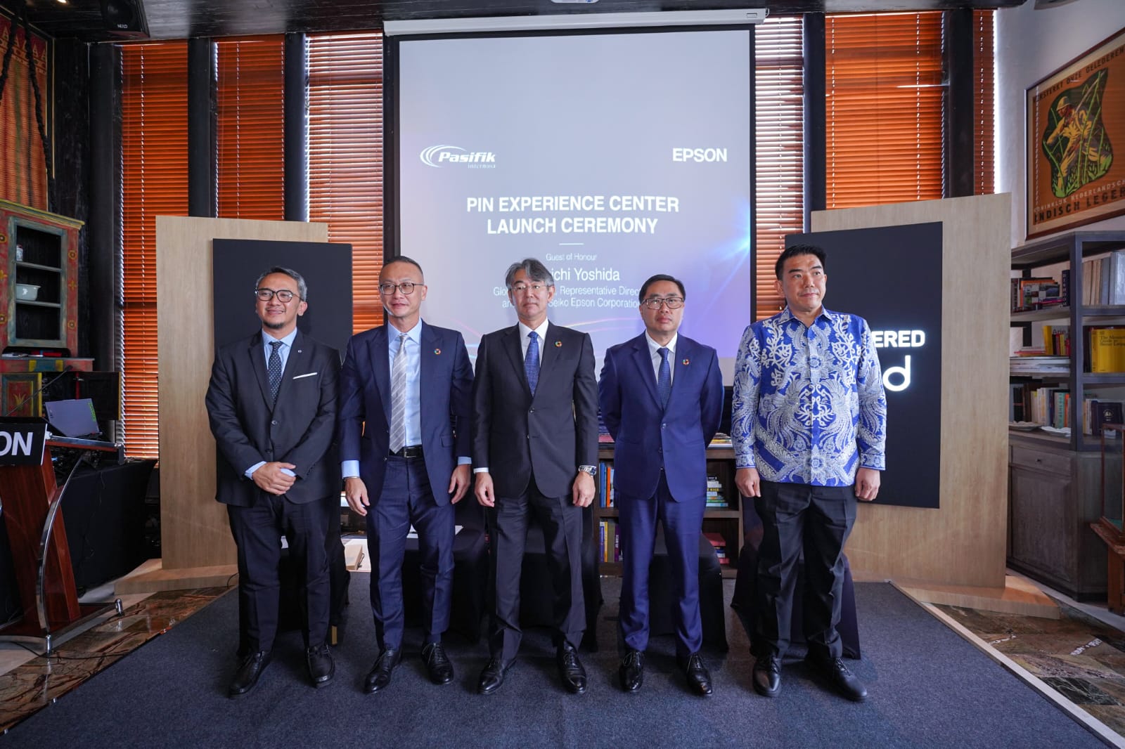 Presiden Seiko Epson Corporation Lakukan Kunjungan Perdana ke Indonesia dan Resmikan PIN Experience Center, Showroom Solusi Terbesar di Asia Tenggara