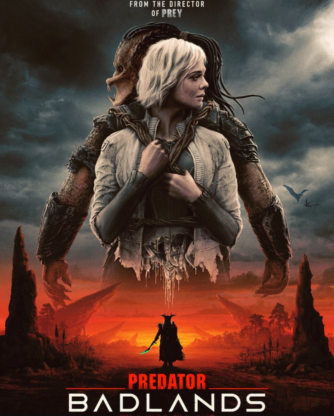 Poster film Predator: Badlands