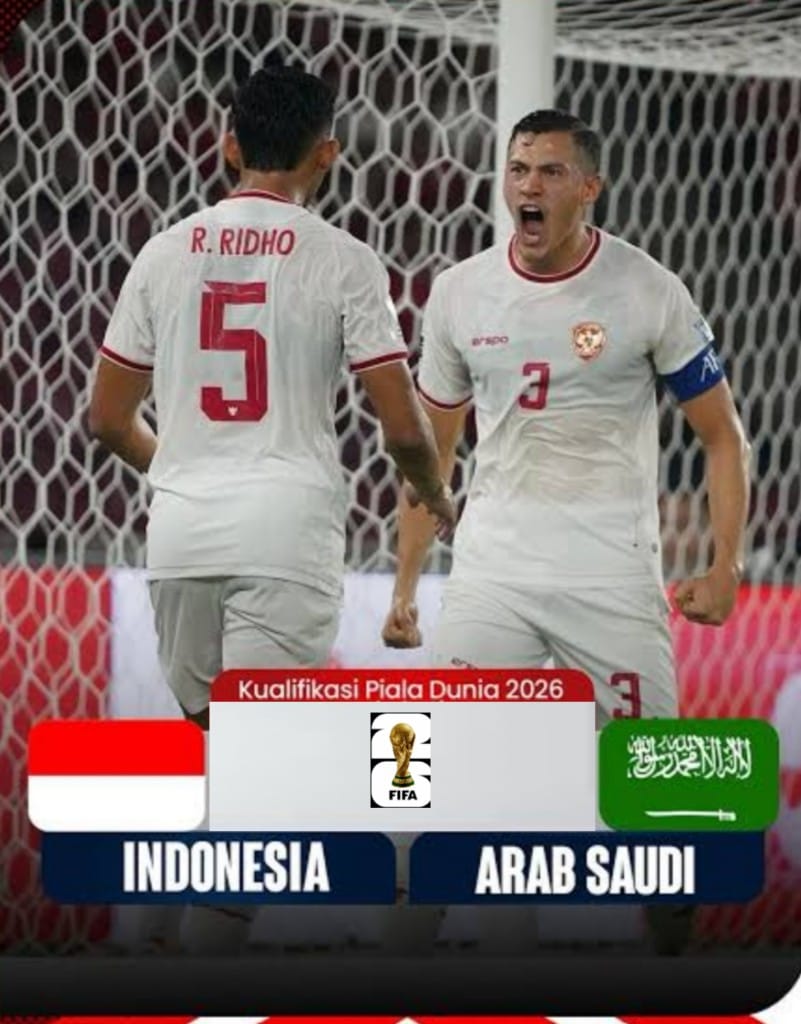 Ini Alasan Timnas Indonesia Berpeluang Menang atas Arab Saudi