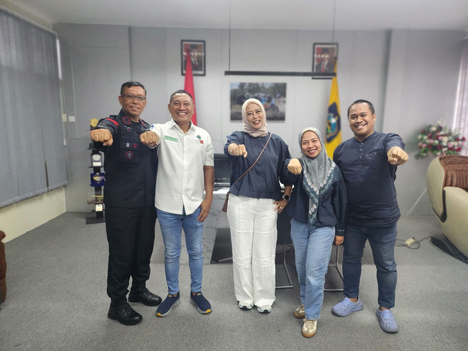 Direktur Utama RSUP NTB, HL Herman Mahaputra, yang akrab disapa dr Jack mendukung terselenggaranya Zenda Tennis Cup 2025.
