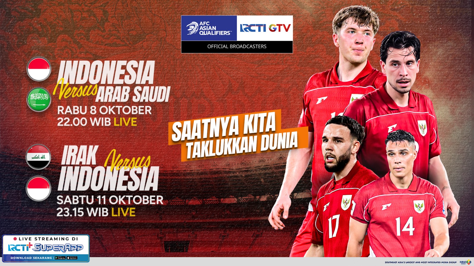 Dua laga sengit melawan Arab Saudi dan Irak di Round 3 (atau Round 4 berdasarkan sistem baru) akan menjadi penentu apakah Garuda bisa melanjutkan mimpi ke panggung dunia.