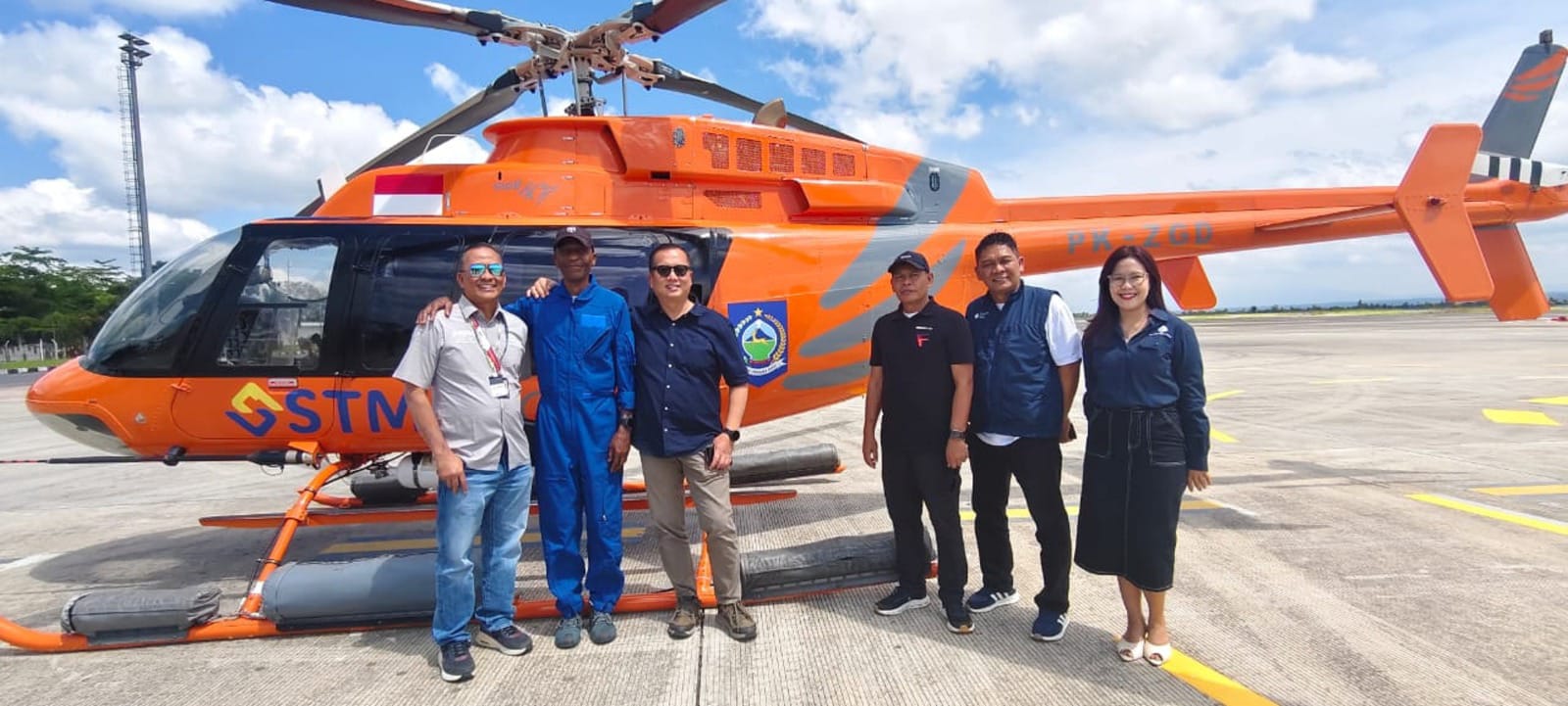 STM Sukseskan MotoGP Mandalika 2025, Siagakan Helikopter untuk Transportasi dan Evakuasi Medis