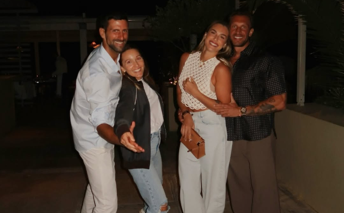 Aryna Sabalenka dan Novak Djokovic nikmati kencan ganda di Yunani sebelum sama-sama menang di Wuhan Open dan Shanghai Masters.