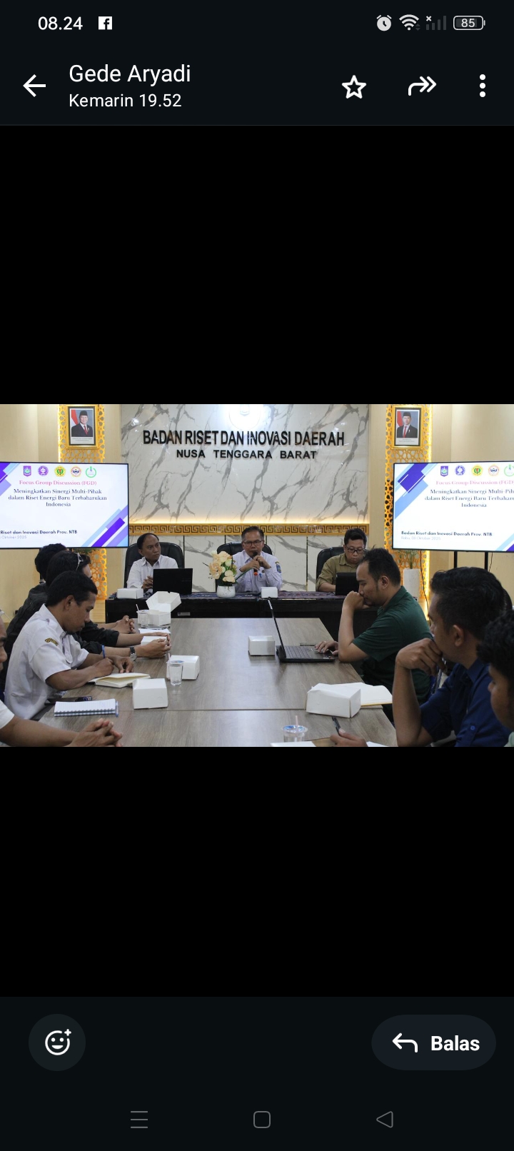 Kepala BRIDA NTB menegaskan jika NTB memiliki potensi besar dalam pengembangan energi baru terbarukan (EBT).