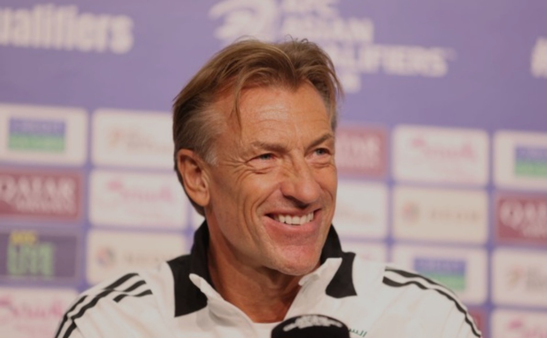 Respon pelatih Arab Saudi Herve Renard