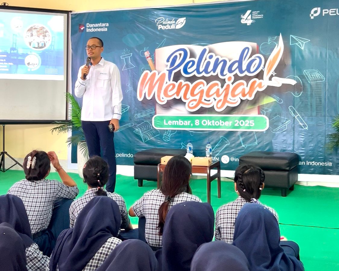 Ungkap Rahasia di Balik Gerbang Tol Laut, Buka Mata Ratusan Siswa SMPN 1 Lembar