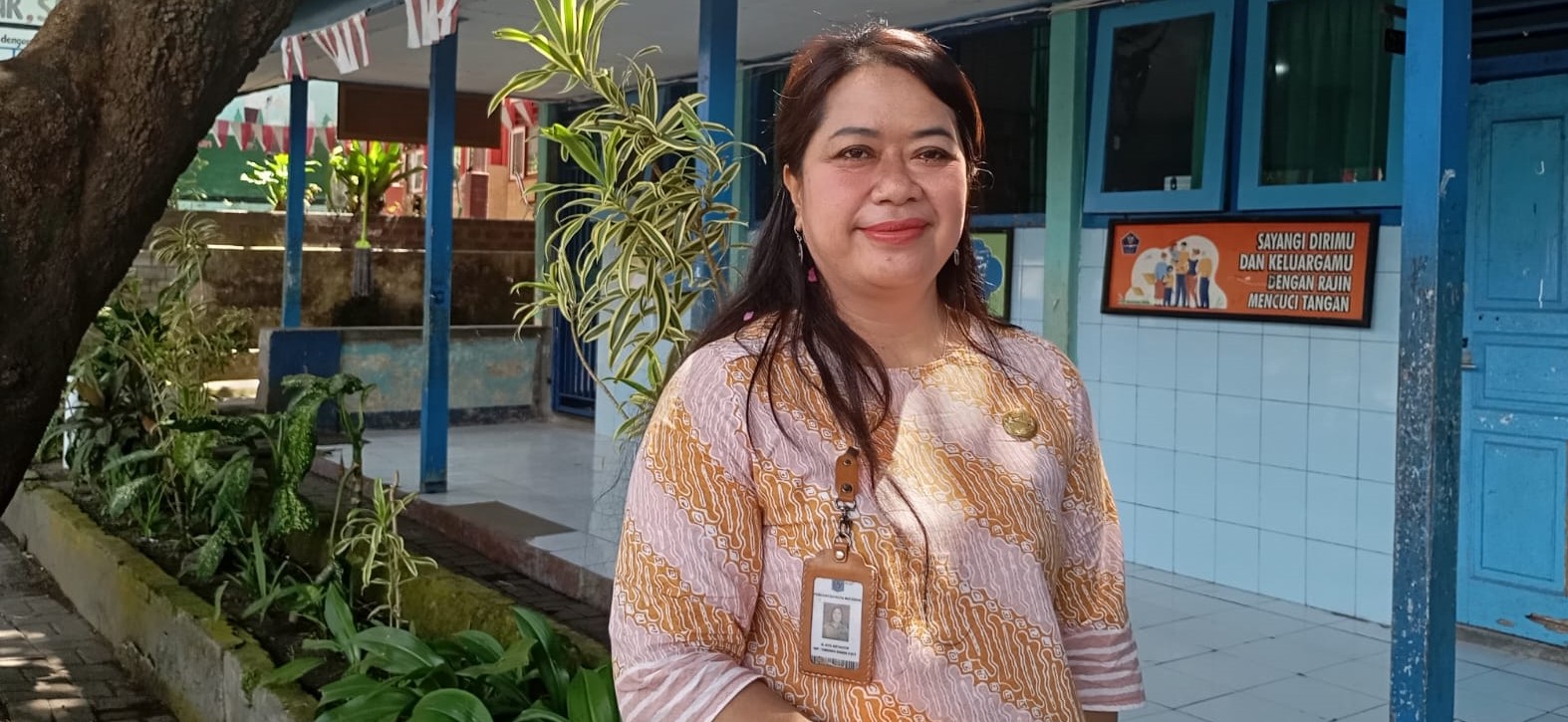Kepala SDN 14 Cakranegara Gusti Ayu Aryanti