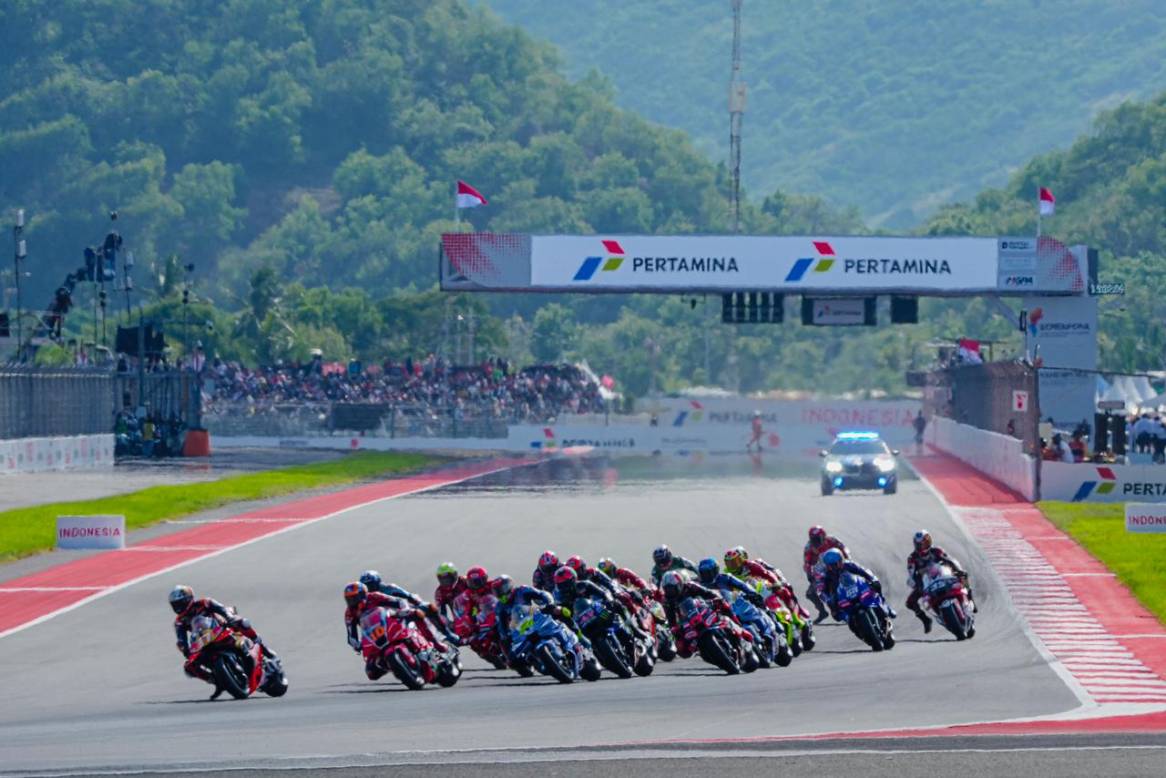 MotoGP Mandalika 2026 kembali hadir pada tanggal 9-11 Oktober di Sirkuit Internasional Mandalika