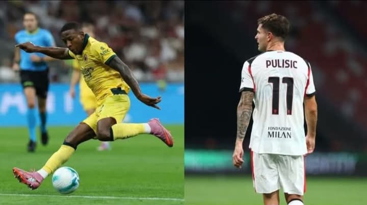 Pervis Estupinan dan Christian Pulisic, dua pemain AC Milan yang mengalami cedera saat membela negaranya.