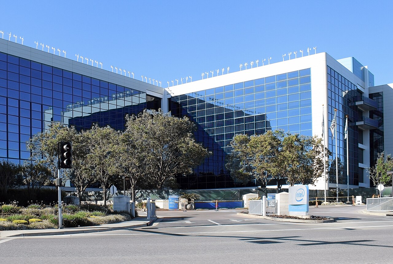 Kantor pusat Intel di Santa Clara, California.