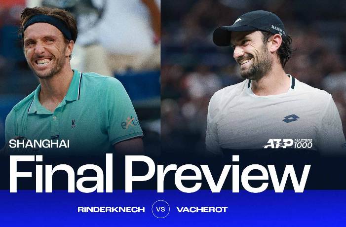Arthur Rinderknech dan Valentin Vacherot, dua sepupu dari Prancis dan Monaco, menulis kisah ajaib di final Rolex Shanghai Masters 2025.