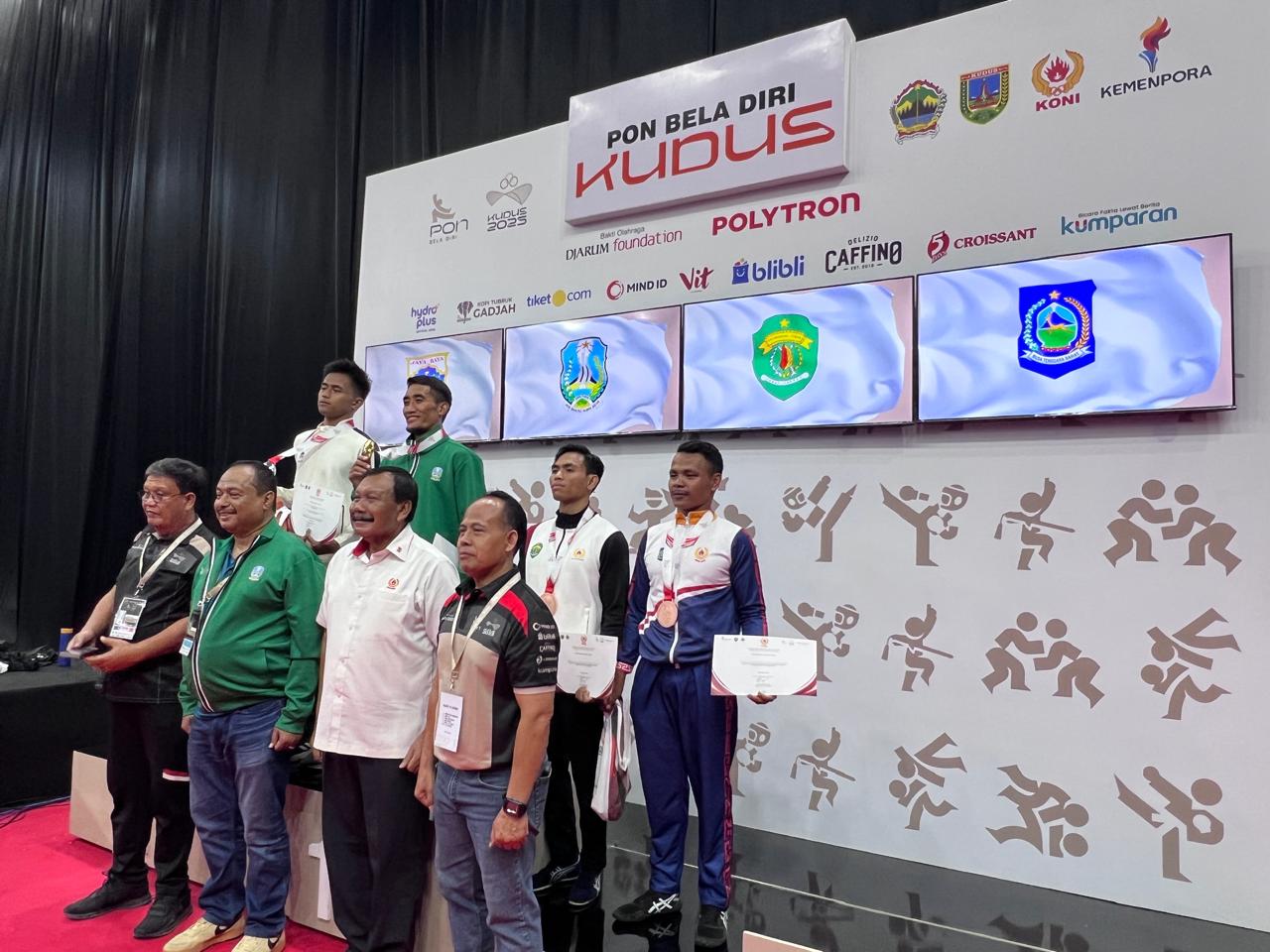 Atlet gulat NTB Bayu Wilantara meraih perunggu di PON Beladiri 2025 yang berlangsung di Kudus, Jawa Tengah.