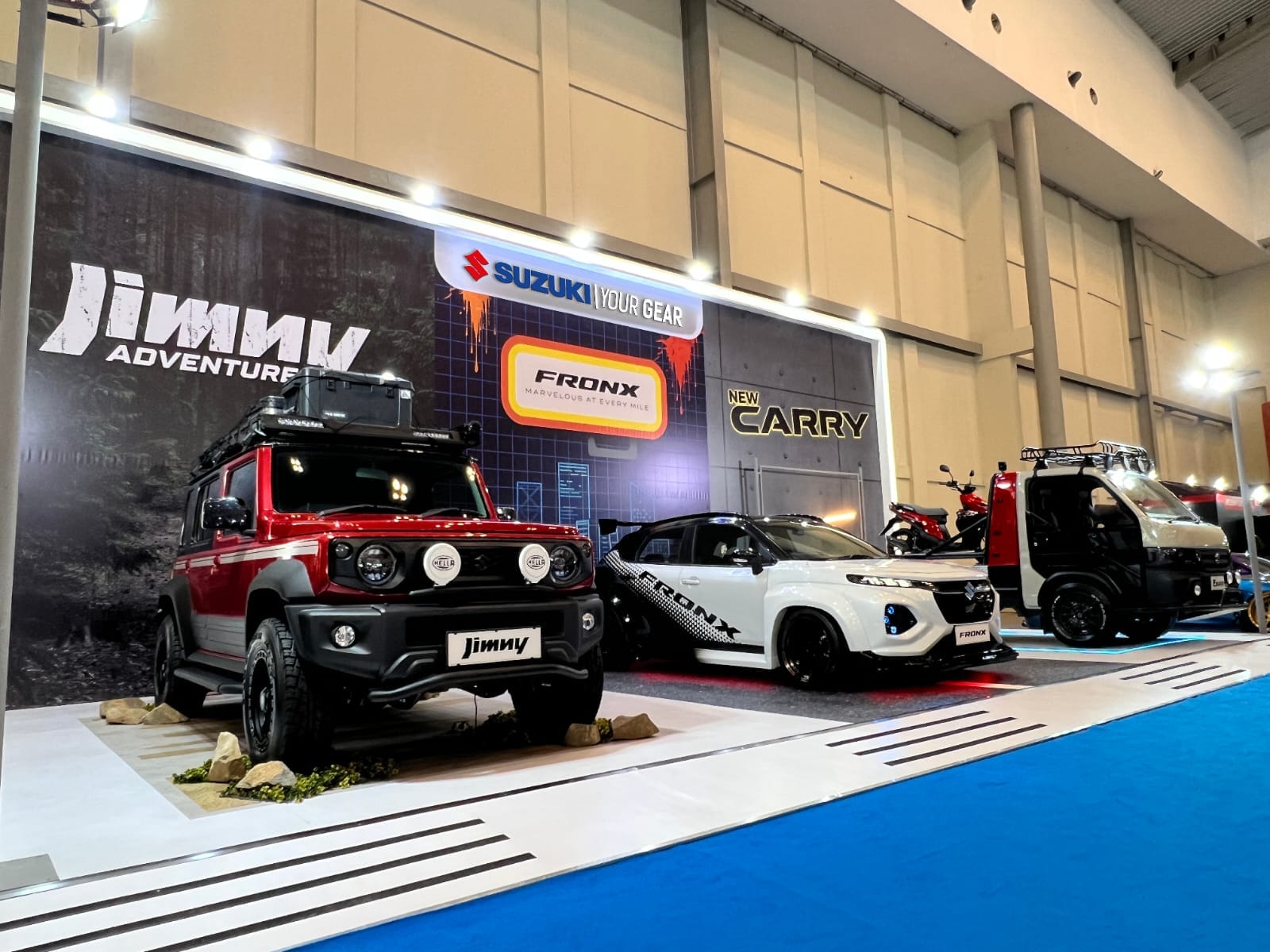 IMX 2025 Memanas! Suzuki Agresif Pamerkan Deretan Inspirasi Modifikasi Mobil Terbarunya