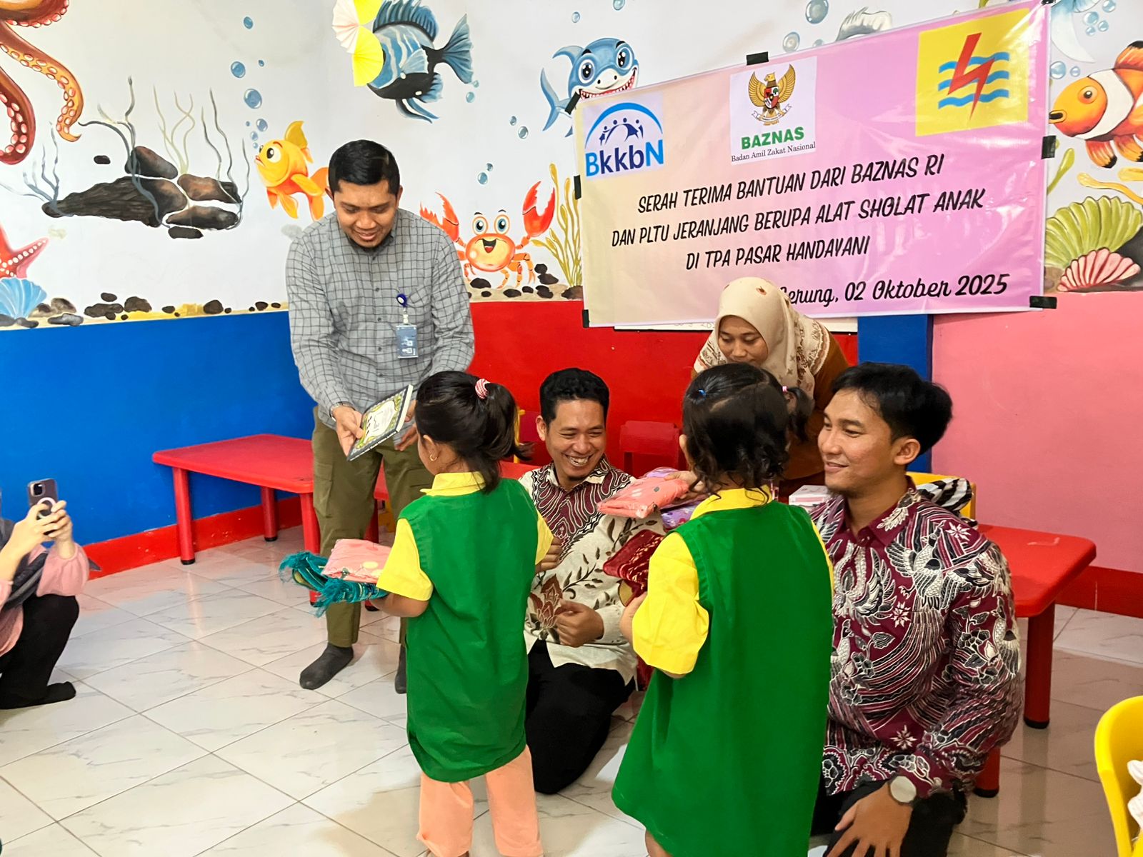 JADI CONTOH: Taman Pengasuhan Anak (TPA) Pasar Handayani berhasil memperoleh predikat Best Practice National dalam implementasi program TAMASYA (Taman Asuh Sayang Anak) berbasis pasar.