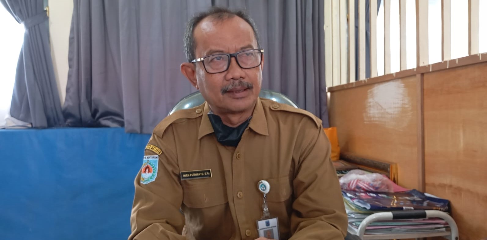 Ketua PGRI Kota Mataram Imam Purwanto