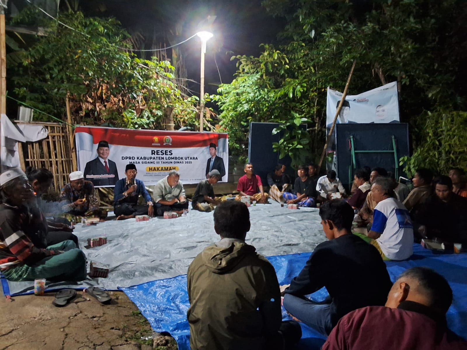 SERAP ASPIRASI: Reses Wakil Ketua DPRD KLU Hakamah