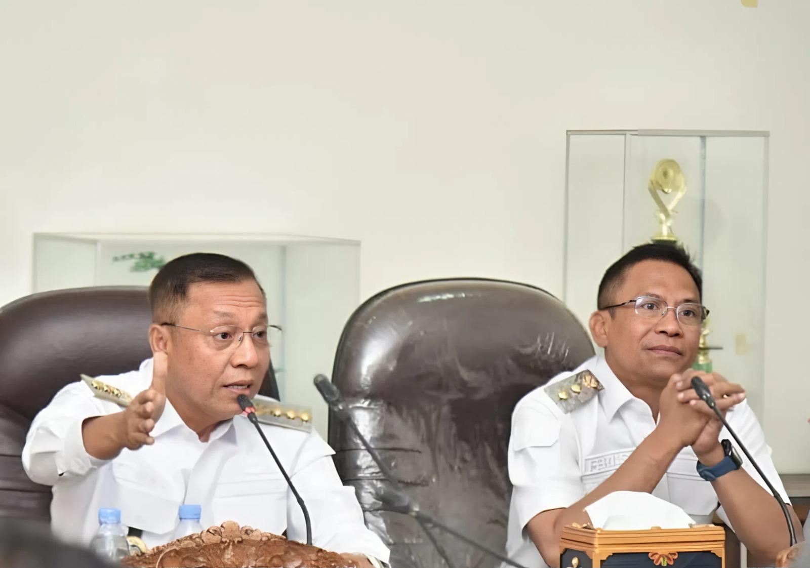 Wali Kota Bima HA Rahman H Abidin dan Wakil Wali Kota Feri Sofiyan.