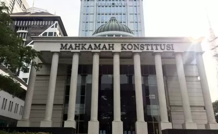 Ilustrasi Gedung Mahkamah Konstitusi.