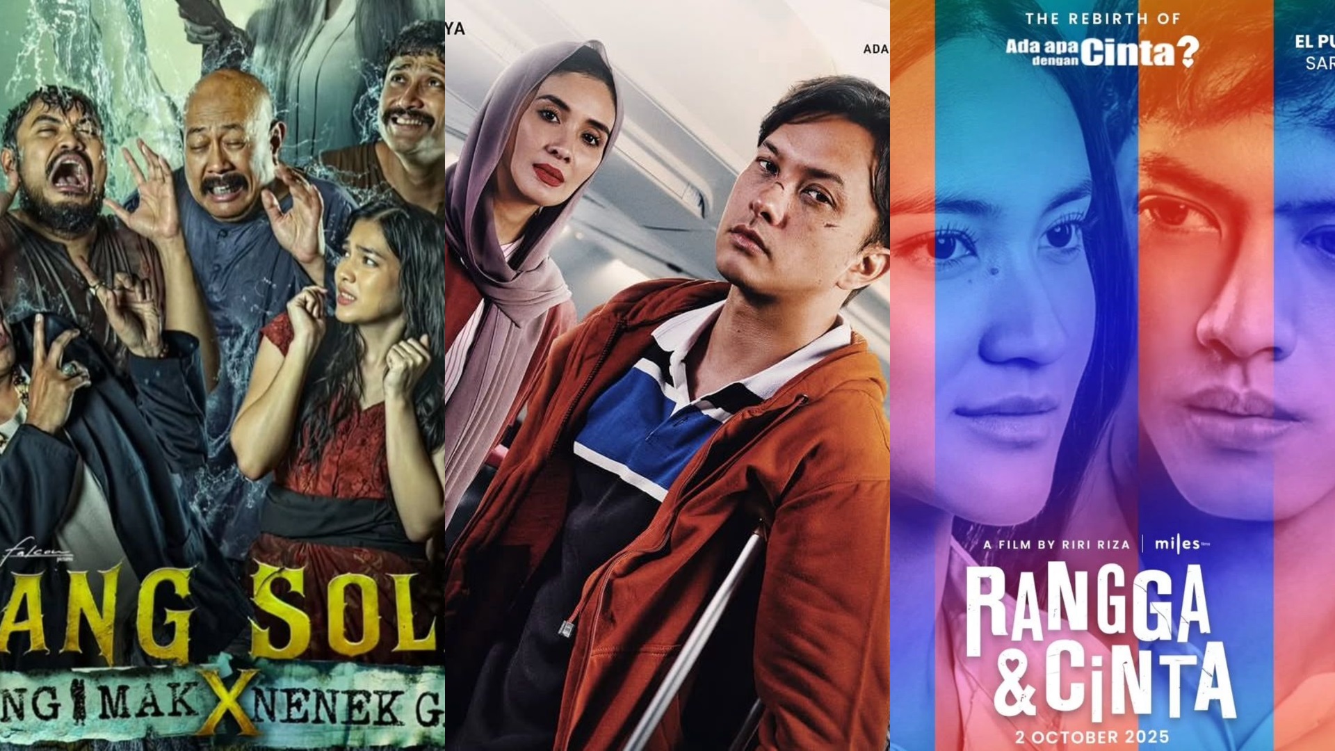 Deretan film Indonesia terbaru Oktober 2025 yang paling banyak ditonton, ada yang tembus 2 juta penonton.