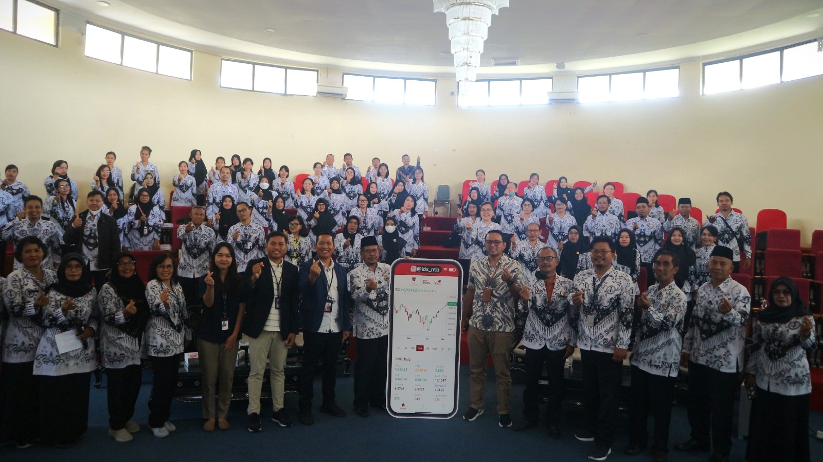 Bursa Efek Indonesia (BEI) NTB menggelar CMSE 2025 bersama sejumlah guru, beberapa waktu lalu.