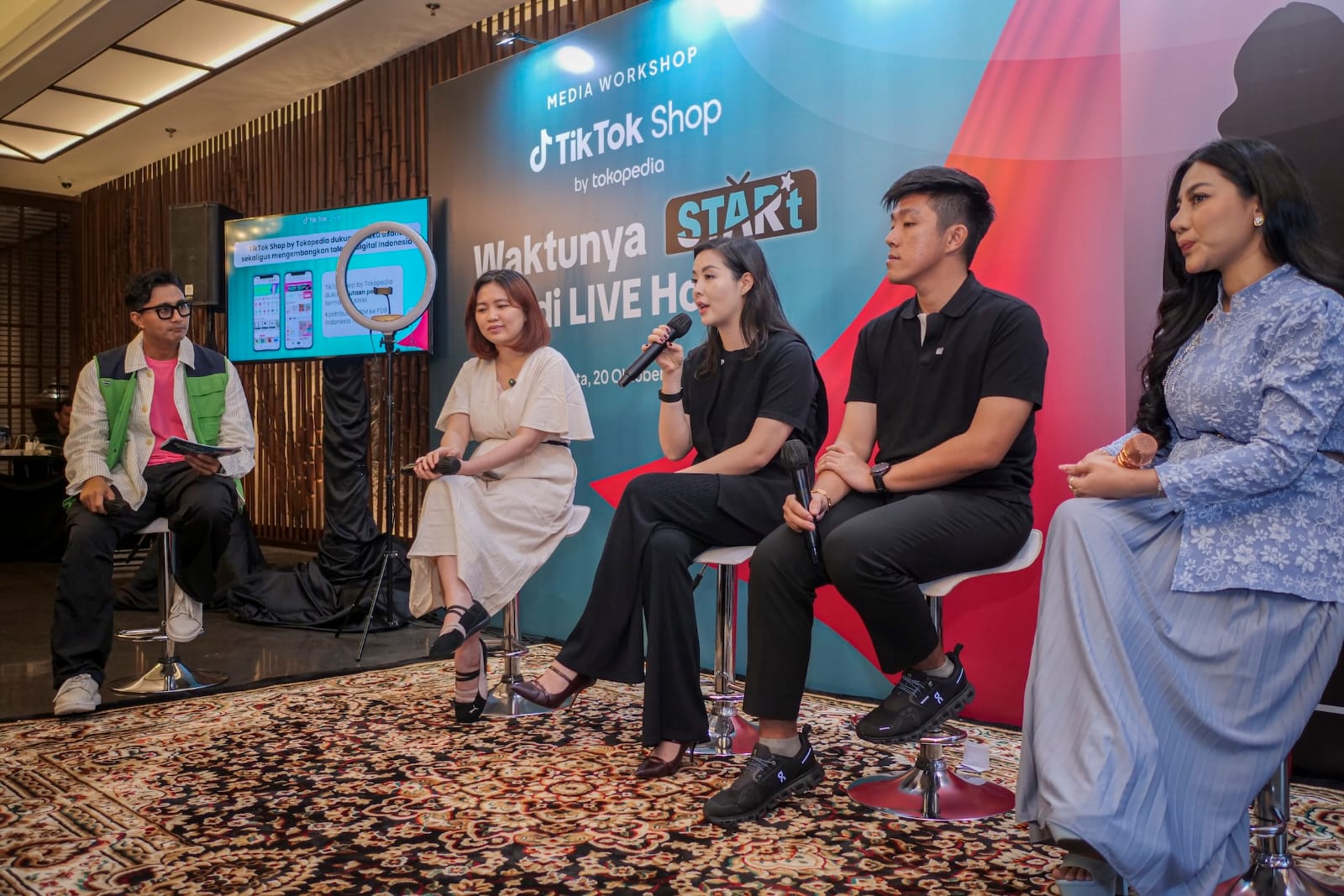 WaktunyaSTARt! TikTok Shop by Tokopedia Cetak Bintang Baru LIVE Host, Jawab Lonjakan Permintaan Profesi Digital