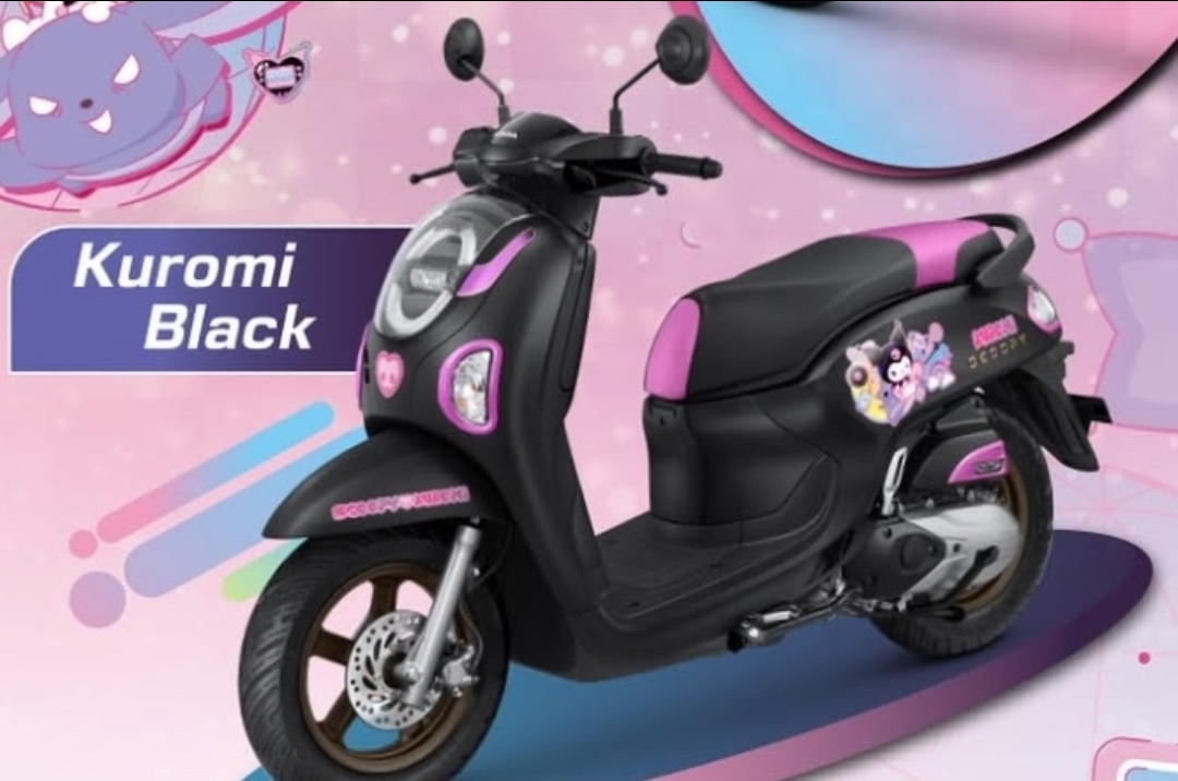 Astra Motor NTB Hadirkan Honda Scoopy Kuromi Limited Edition
